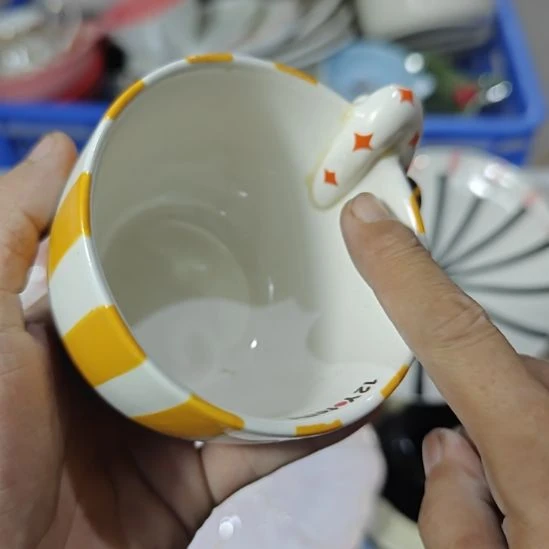 瓷片陶瓷杯碗盘微瑕介意慎拍