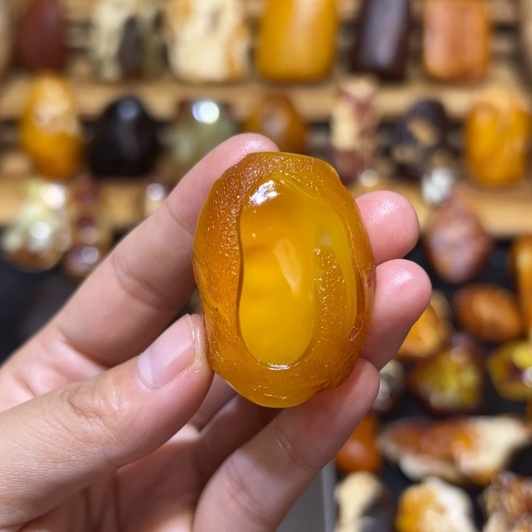 定制琥珀未镶嵌琥珀蜜蜡