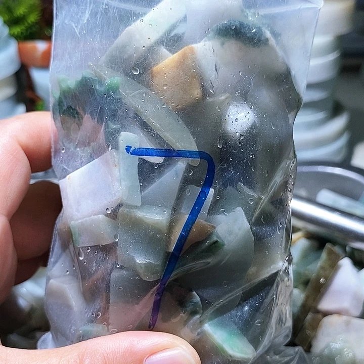翡翠散珠边角料07