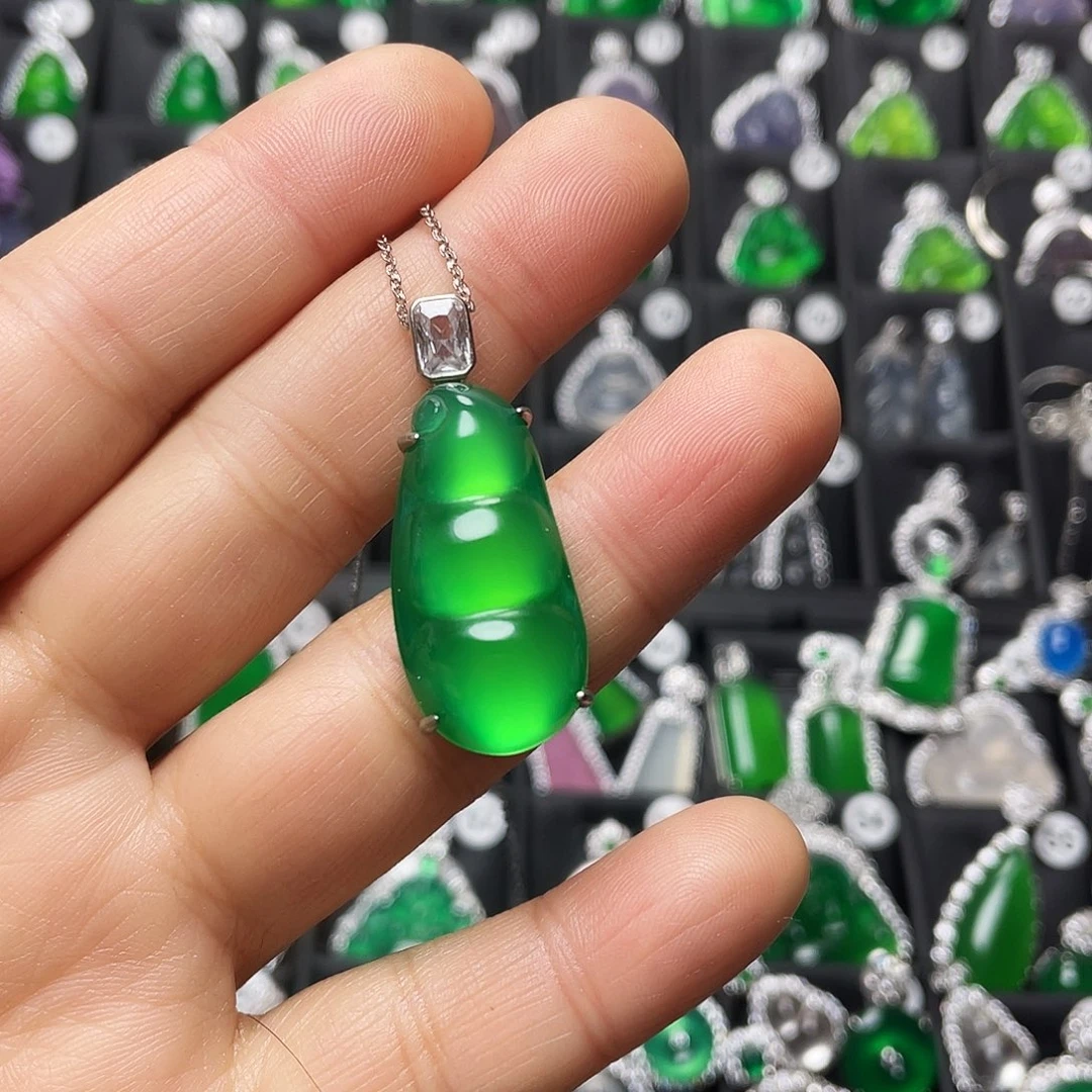 玛瑙/玉髓合金颈饰