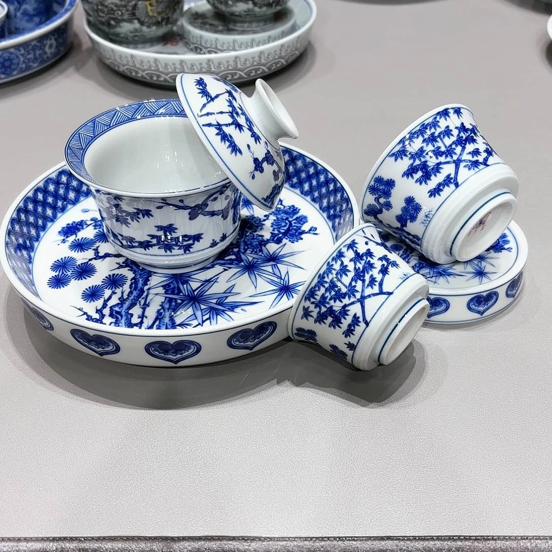 盖碗B****r景德镇高温茶具