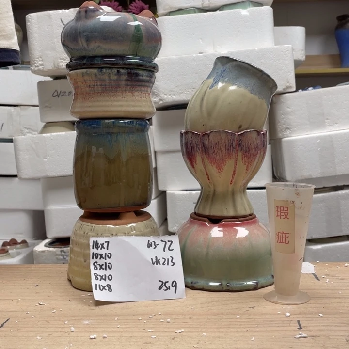 紫砂花盆多肉花盆微瑕72