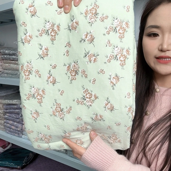 棉棉好看的双人被套