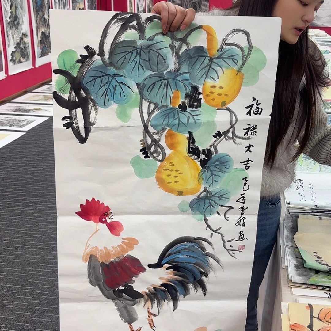 国画国画作品纯手绘