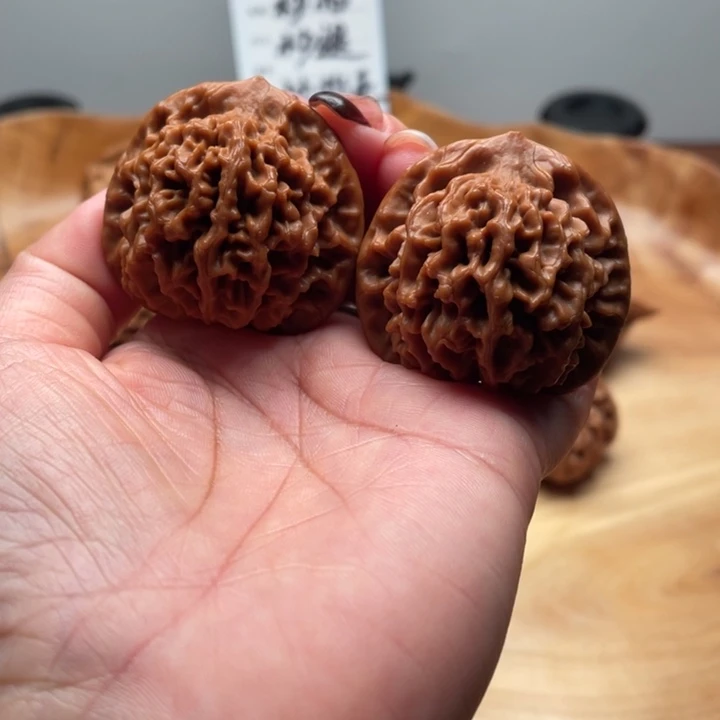 隔***叔手串/手链核桃秦岭野生核桃