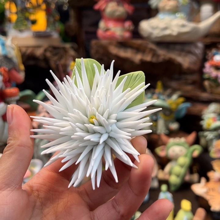 陶摆件小镇青花每日有新品