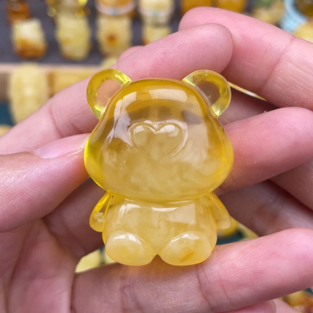 裸石琥珀未镶嵌蜜蜡