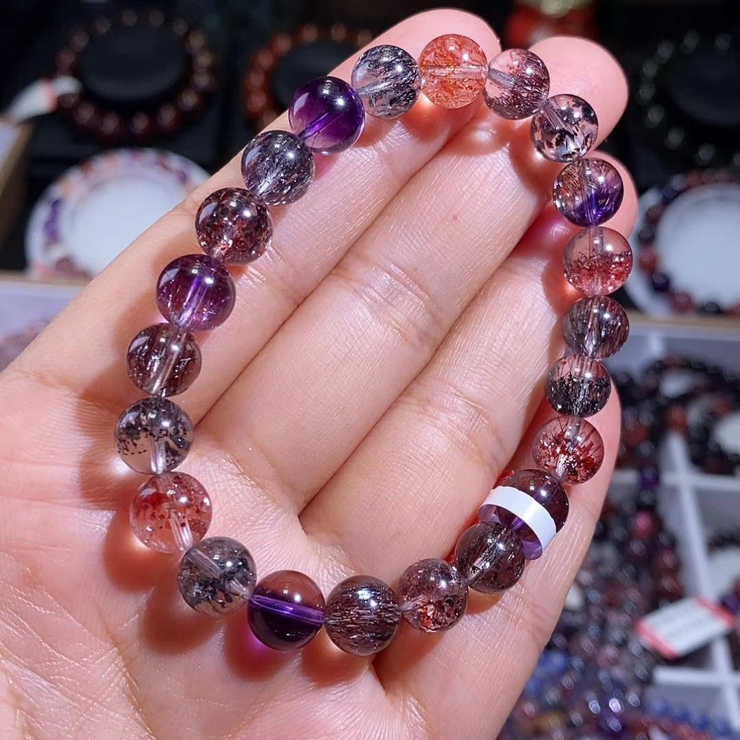 水晶手链未镶嵌黑加仑