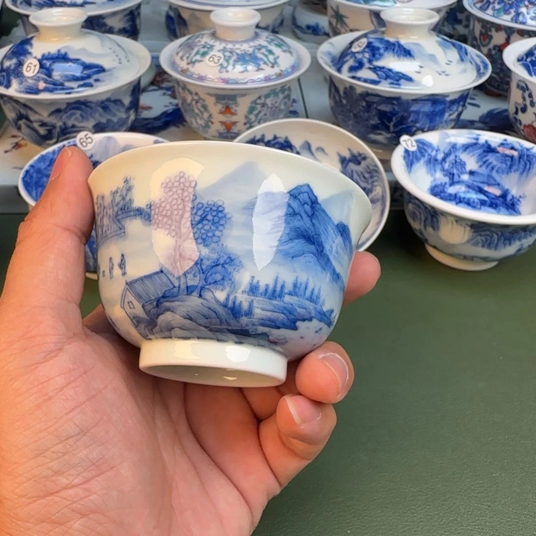 纯手工纯手绘茶具96