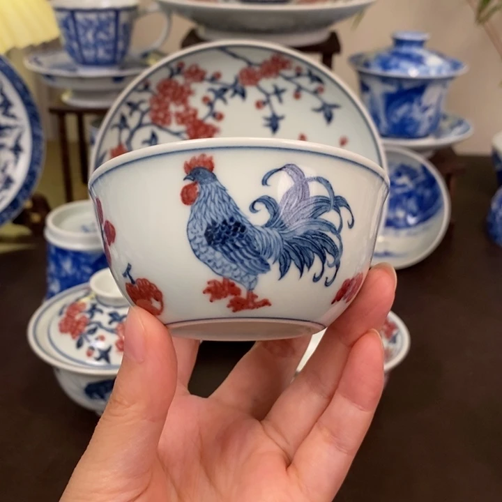 景德镇陶瓷手工手绘