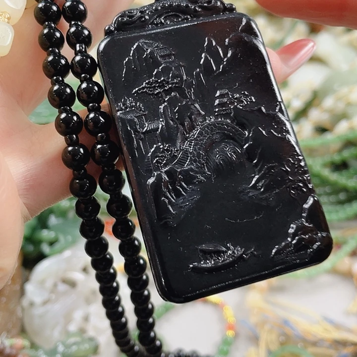 未镶嵌和田玉挂件