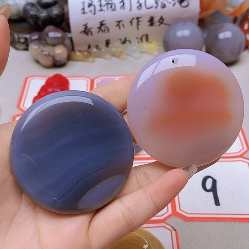 【闪购商品】未镶嵌玛瑙/玉髓珠宝半成品杨*