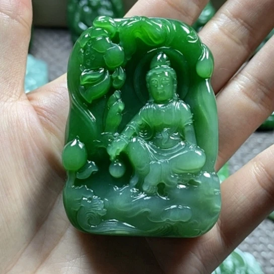 【闪购商品】颈饰未镶嵌和田玉荣**足