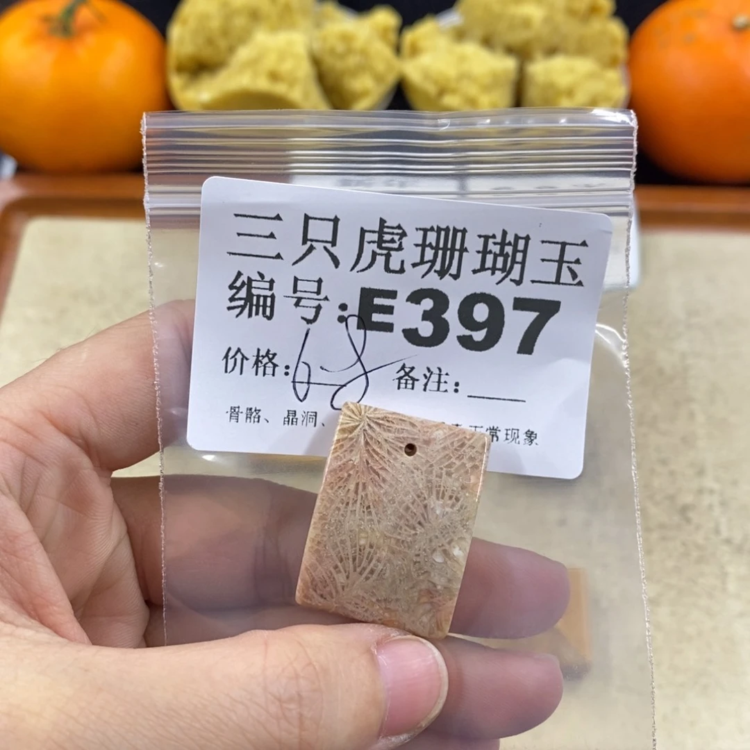 硅化珊瑚（珊瑚玉）1未镶嵌灿*