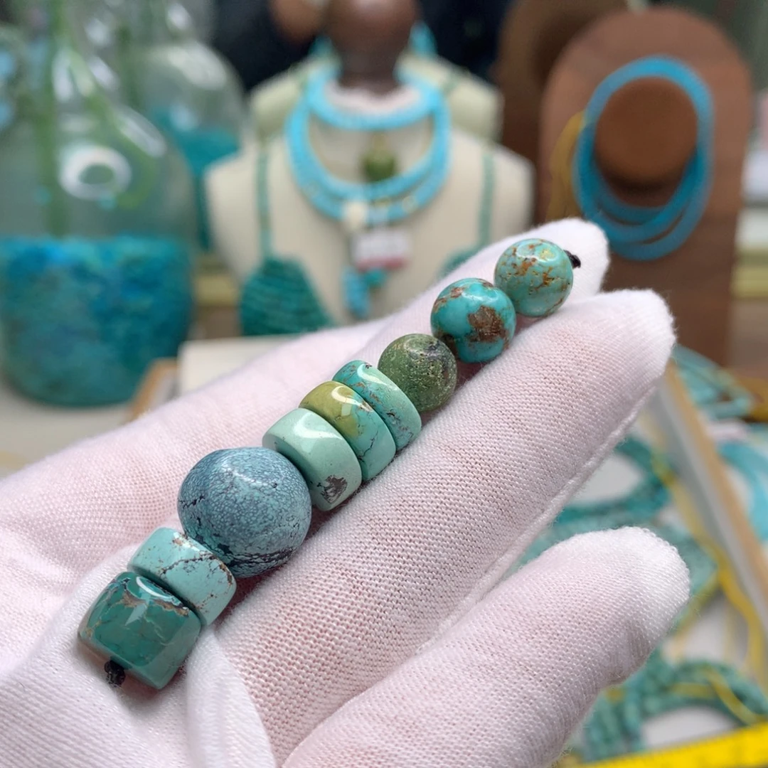 绿松石未镶嵌配饰