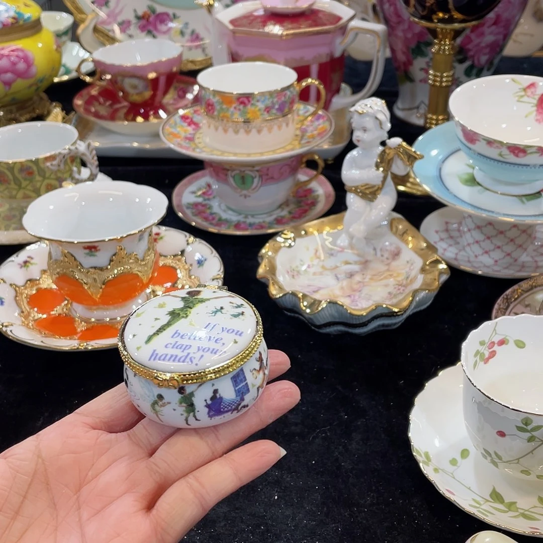 摆件小号首饰盒一个