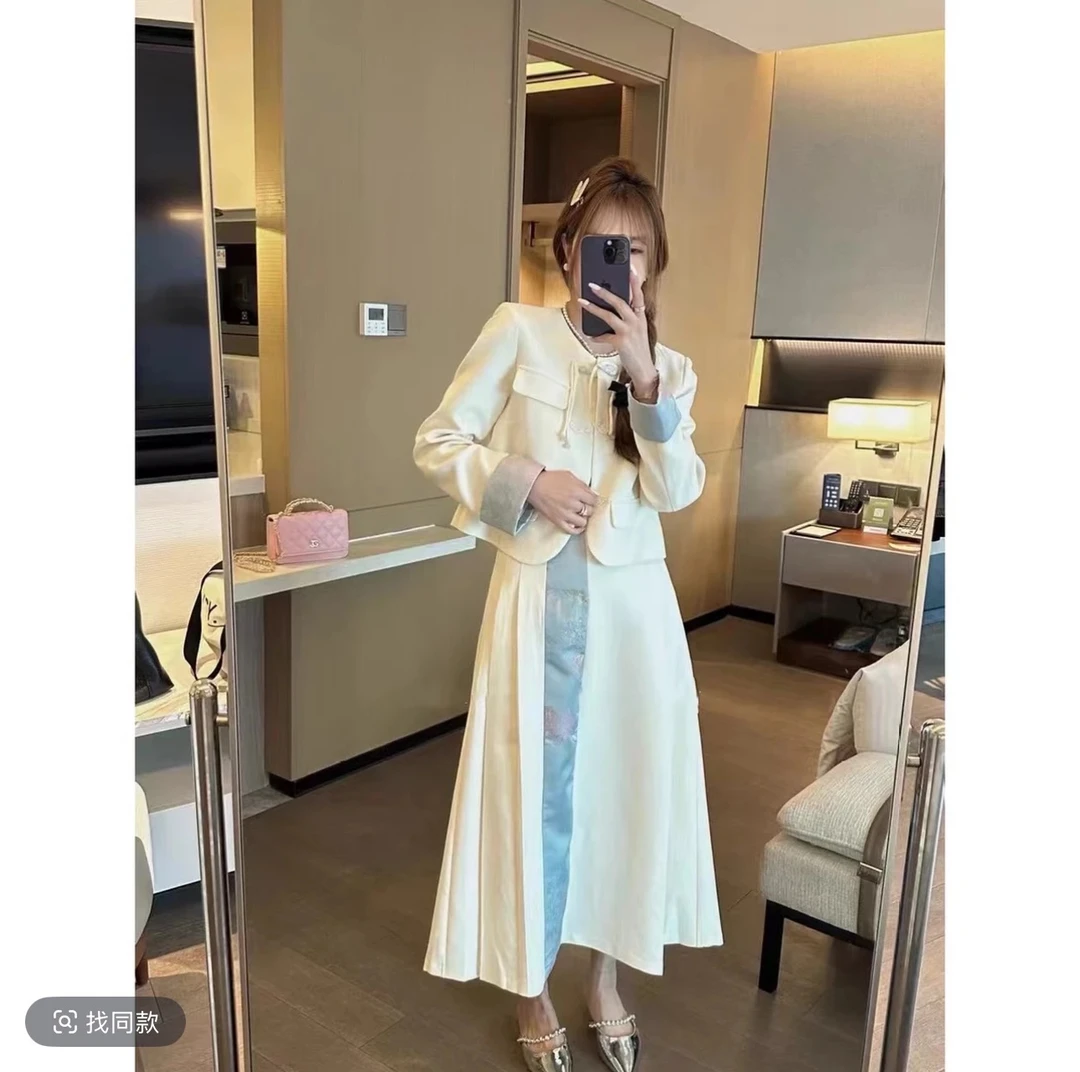 6013款国风套装裙