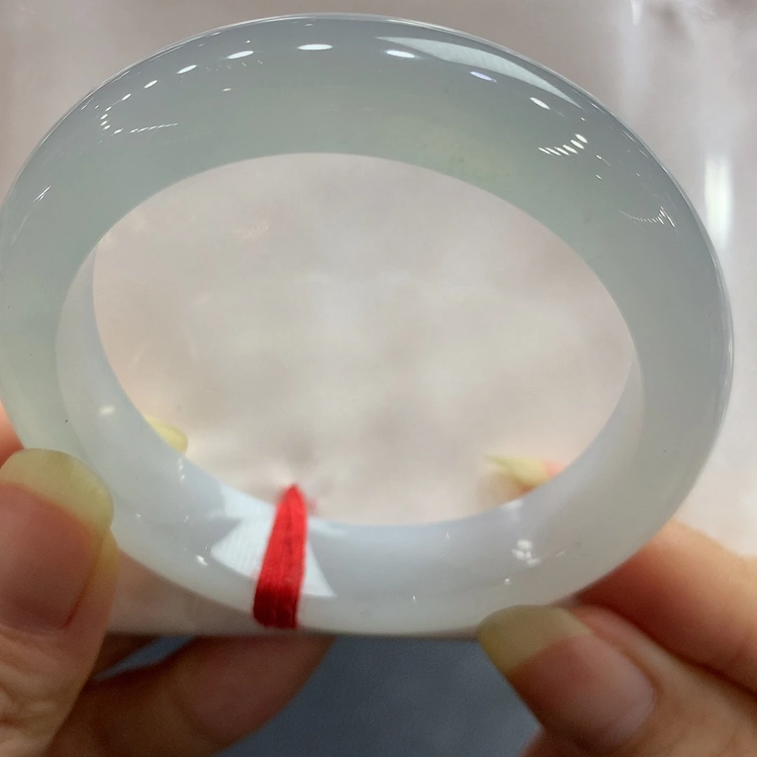 翡翠未镶嵌手镯翡翠手镯51.5