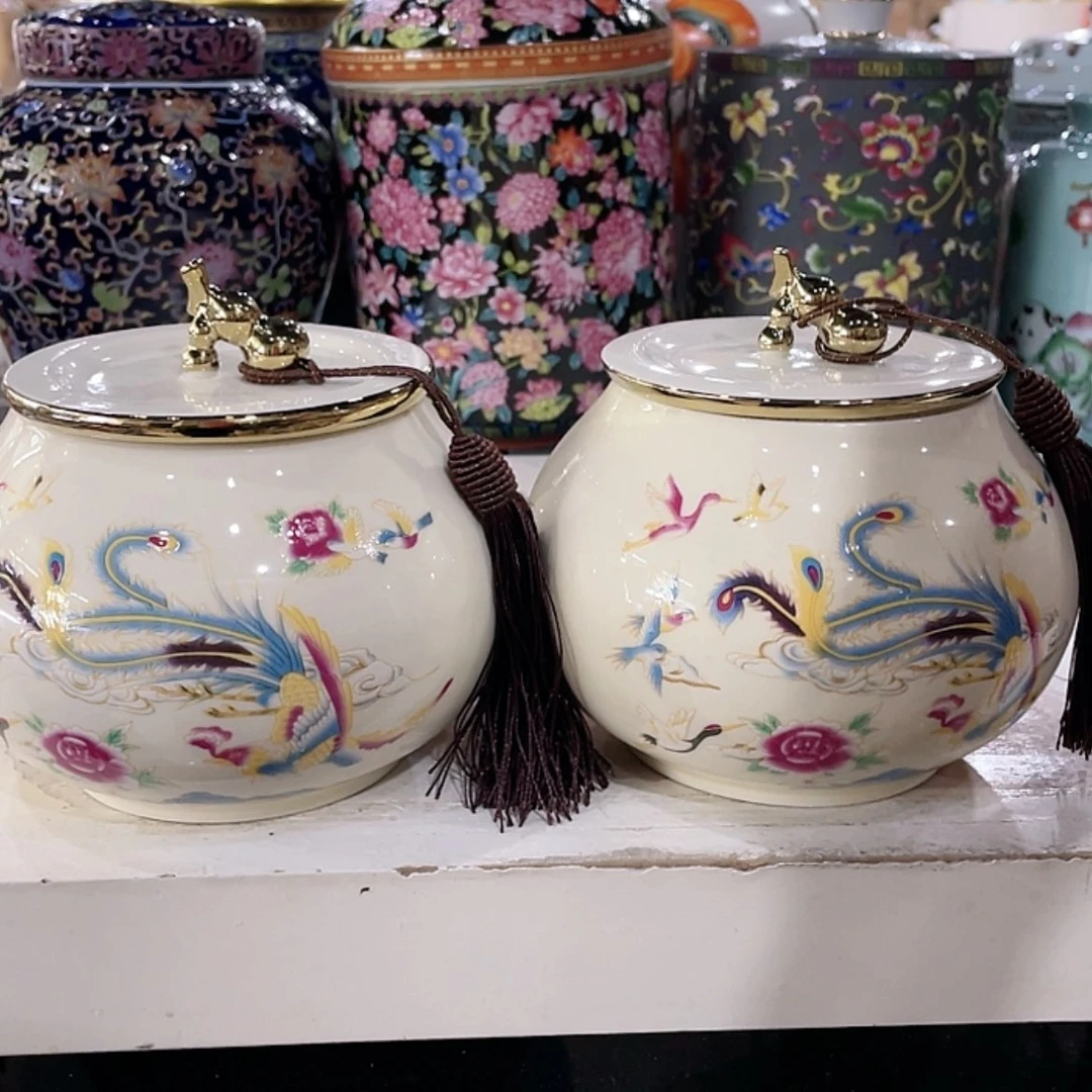 【闪购商品】罐陶瓷茶叶罐密封罐