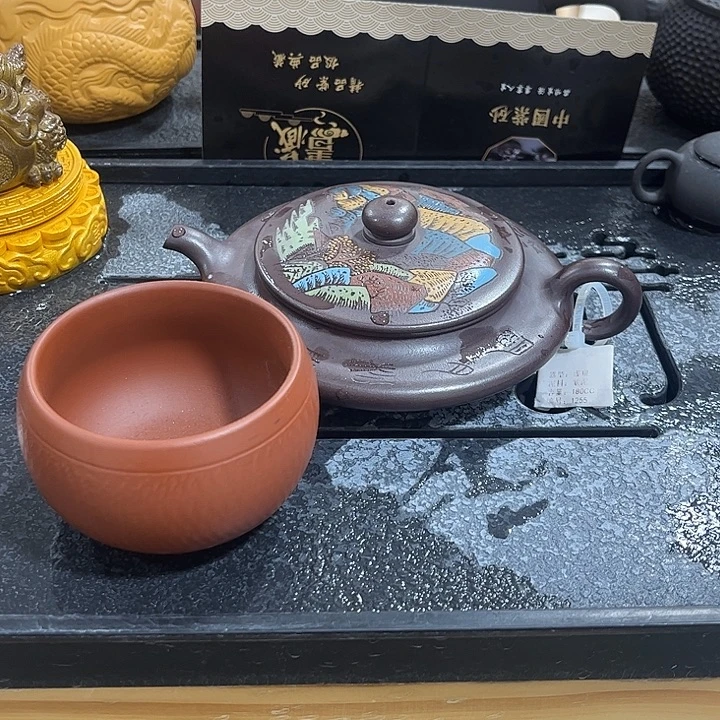 茶案紫砂一壶1杯紫砂壶