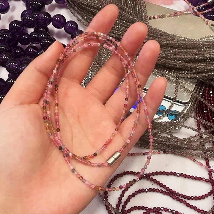 我***木未镶嵌颈饰水晶水晶