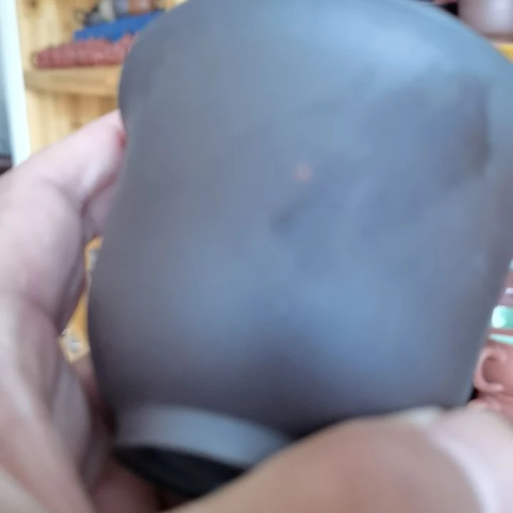 紫砂茶杯微瑕紫泥主人杯100