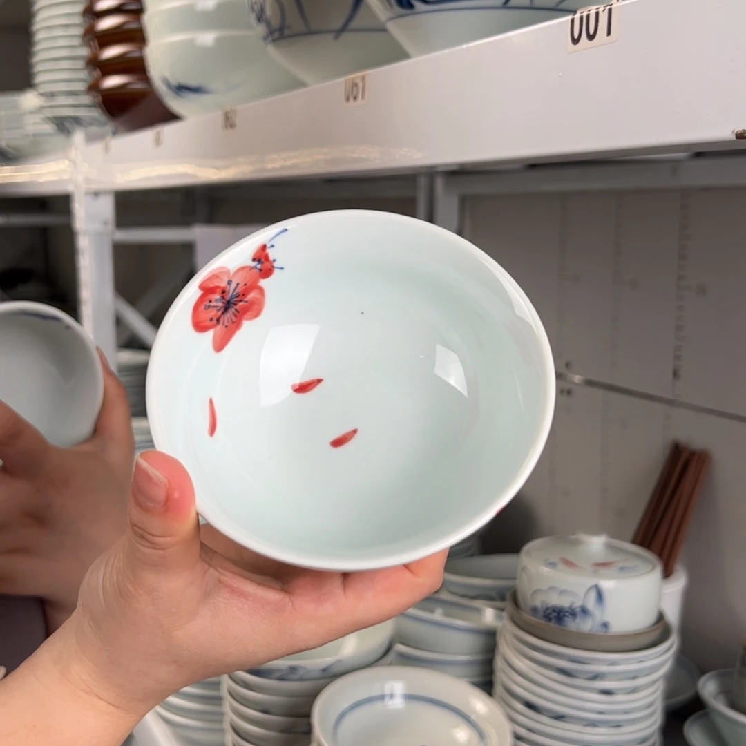 碗微瑕福利手绘4.5寸碗（随机图案单只装）