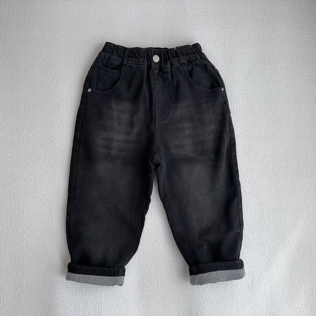 1158儿童双层牛仔裤