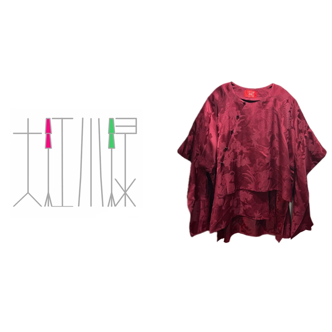 【颜如玉】红shop2025新款新中式上衣国风百搭