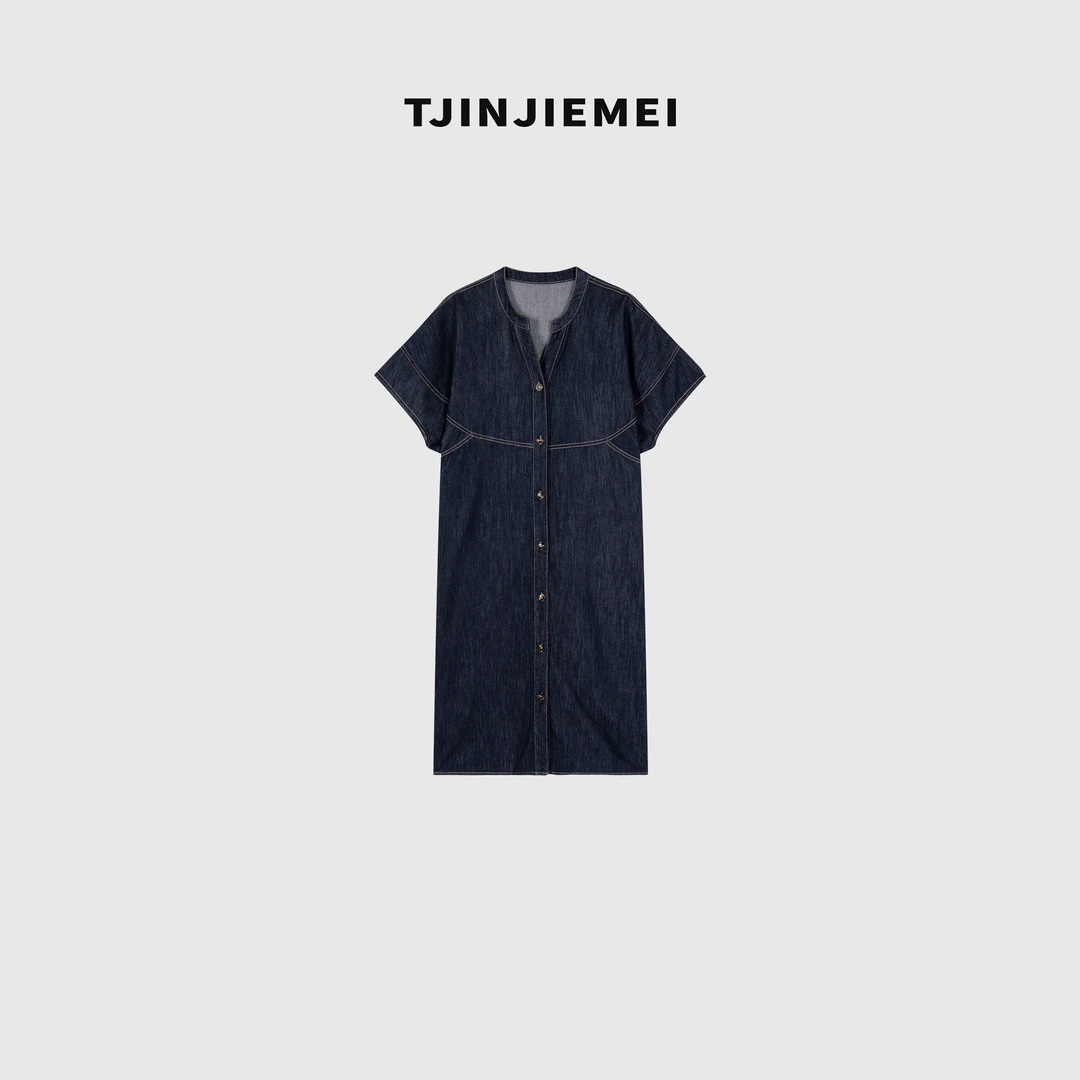 T井姐妹【露思】新款气质优雅显瘦连衣裙LYQ2504-KD1237