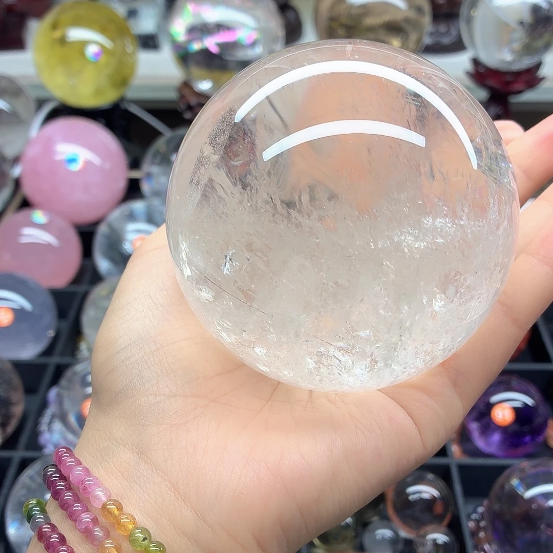 未镶嵌水晶珠宝半成品白水晶A83