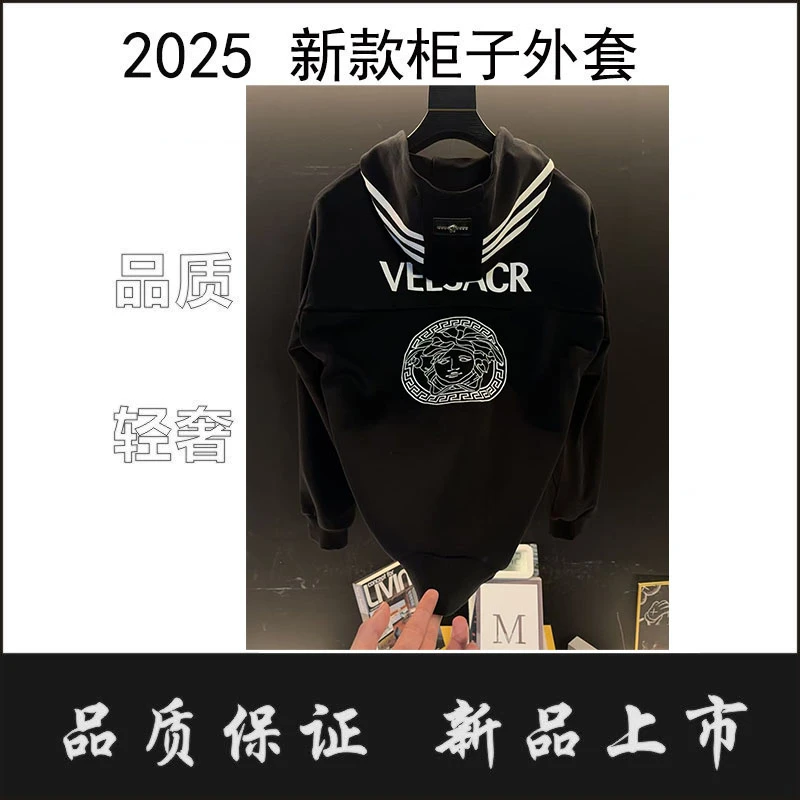 【ZZ】【高奢定制】 经典美人头系列 新款撤柜首发百搭夹克外套