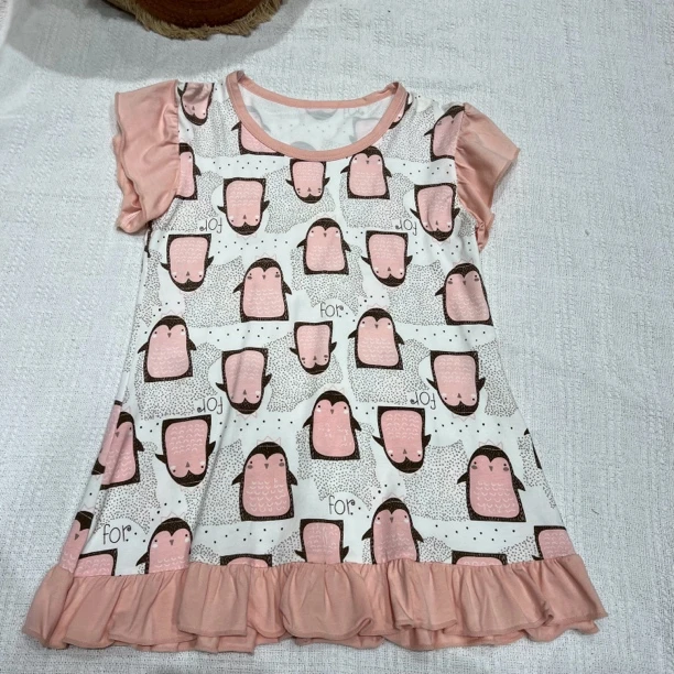 10295/0295高端童装时尚百搭家居连衣裙1-3