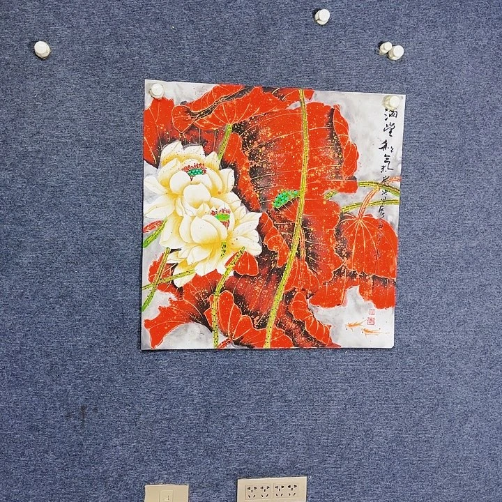 国画国画花鸟画作品