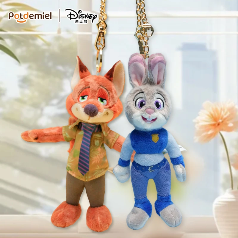 potdemiel迪士尼正版疯狂动物城经典尼克挂件生日礼物