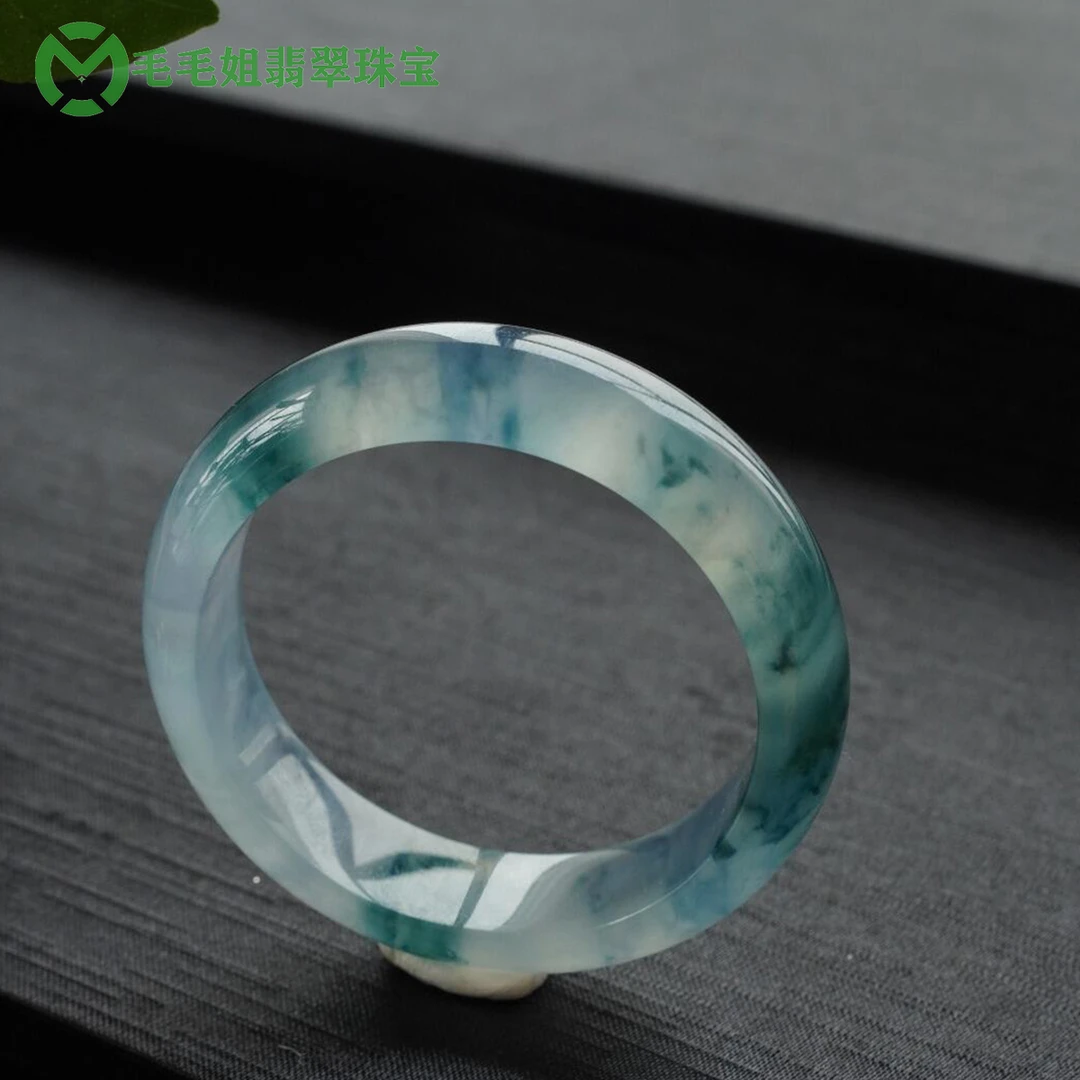 毛毛姐翡翠 【特推盘】上盘链接翡翠手镯 翡翠手镯8支团购价