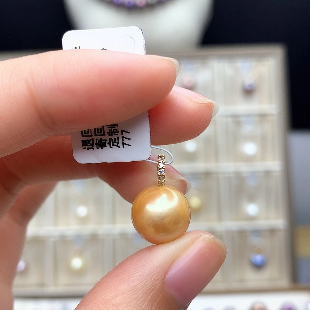 颈饰淡水珍珠合金