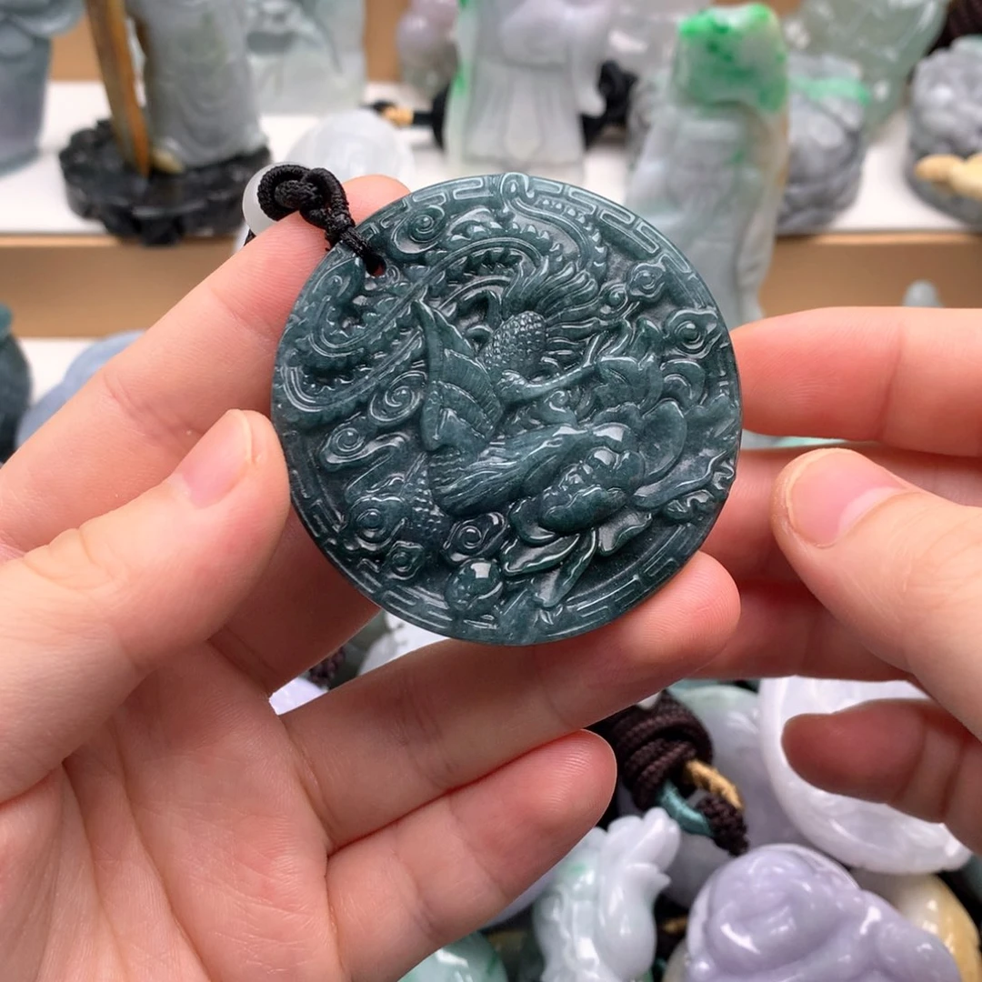 吊坠(不含链)未镶嵌翡翠