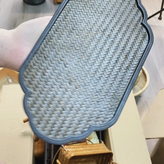 【***潭竹编小茶盘干泡盘