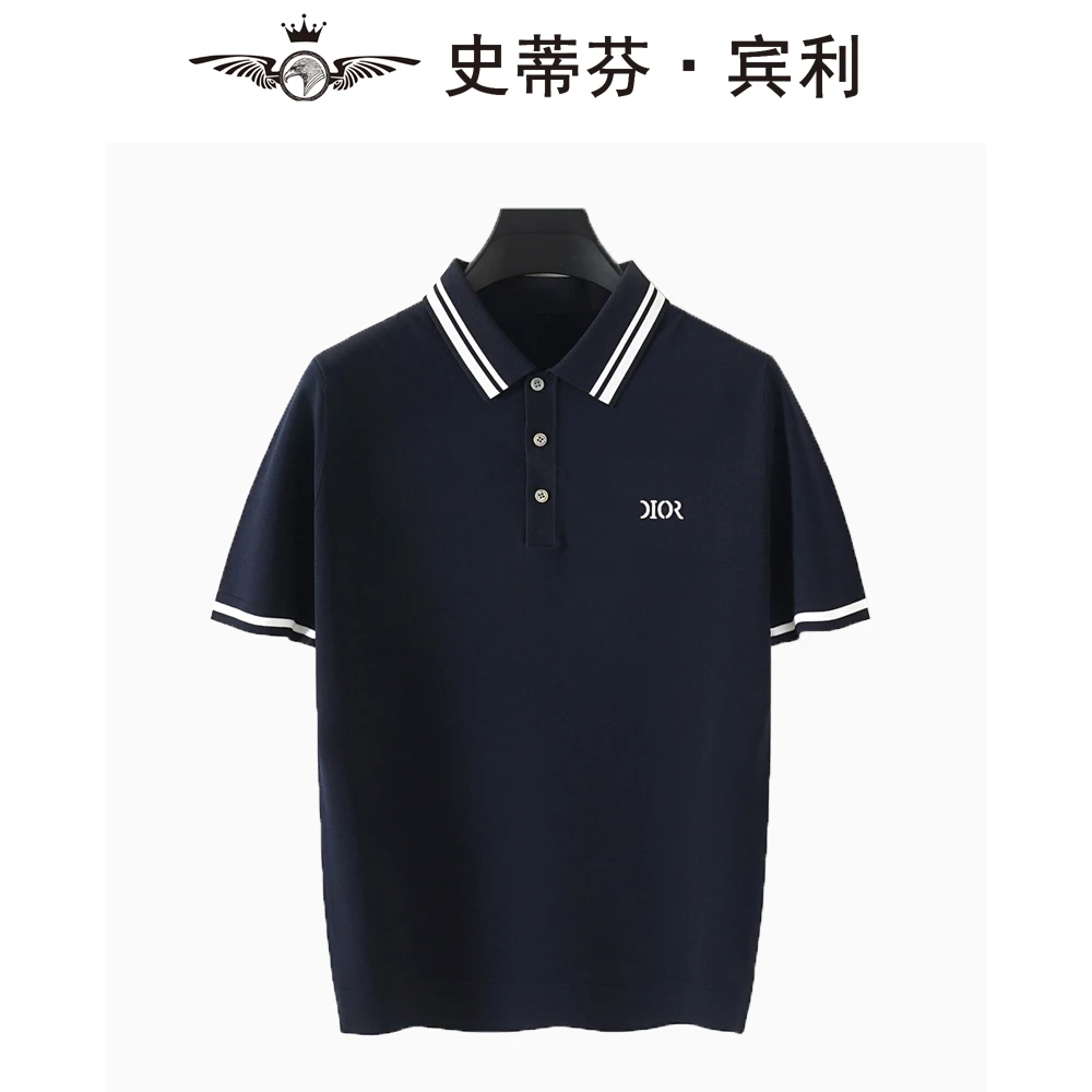 男士时尚夏季品高端商务新款短袖POLO【史蒂芬·宾利】字母IOR款