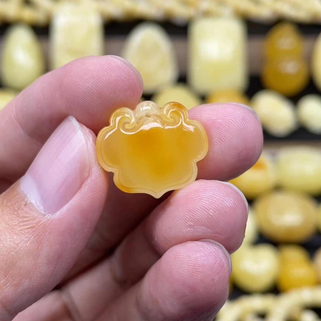 琥珀未镶嵌裸石琥珀蜜蜡