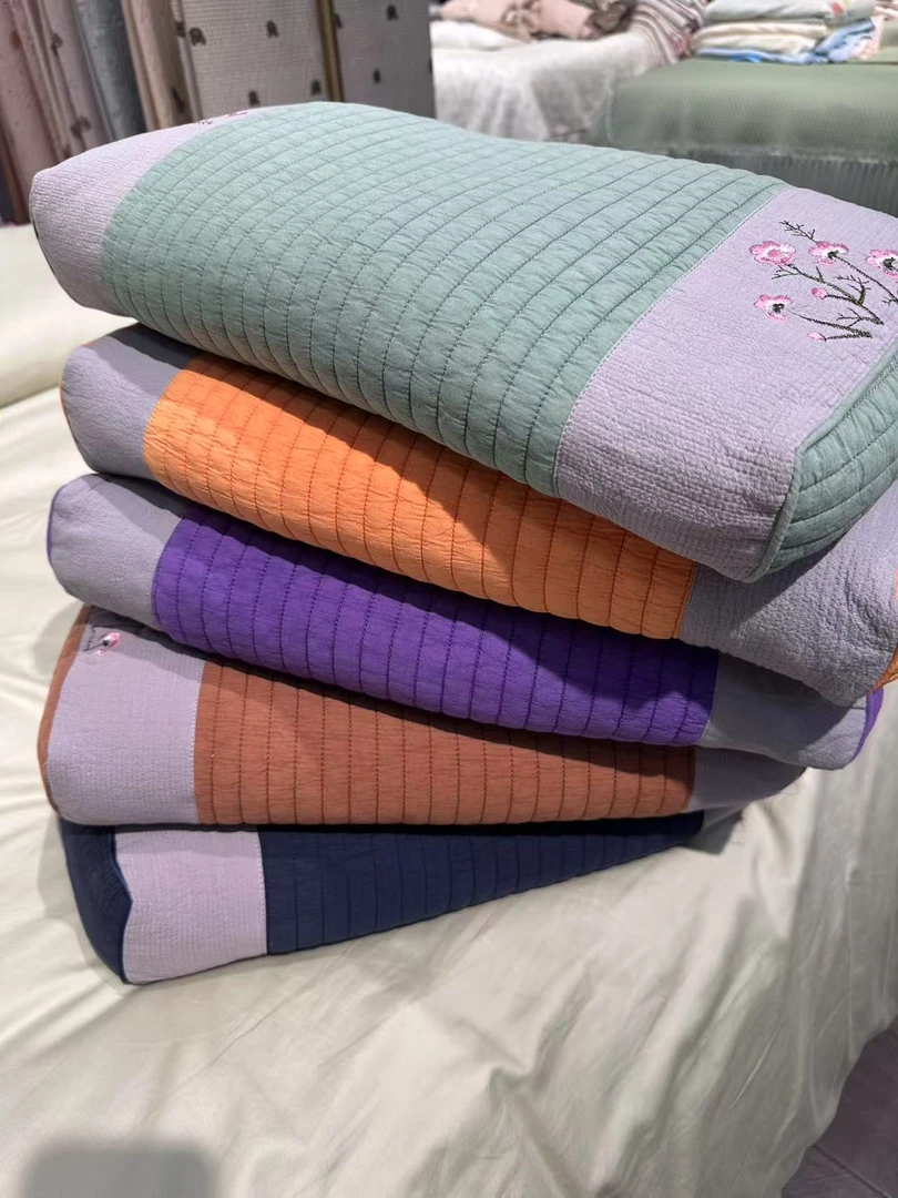 纯棉双层纱荞麦枕柔软