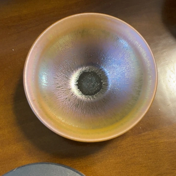 大***鱼茶盏纯手工真柴烧建盏82
