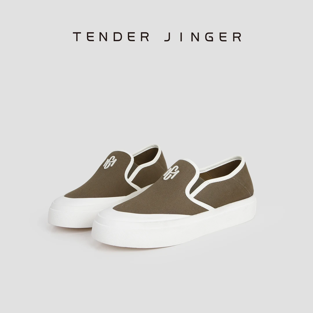 Tender Jinger厚底百搭帆布休闲鞋M250728