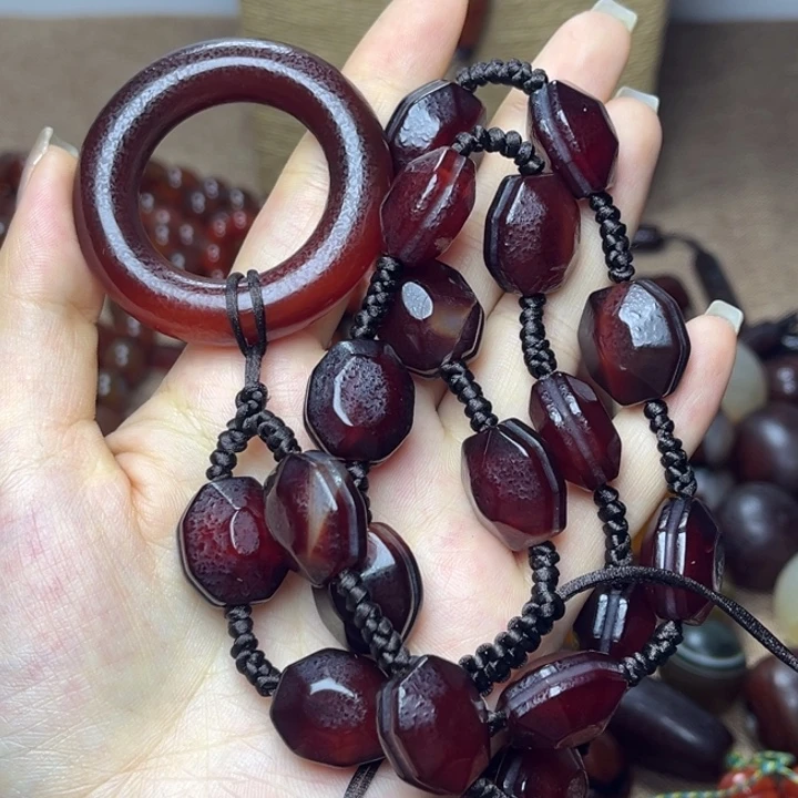玛瑙/玉髓未镶嵌玛瑙珠子1111