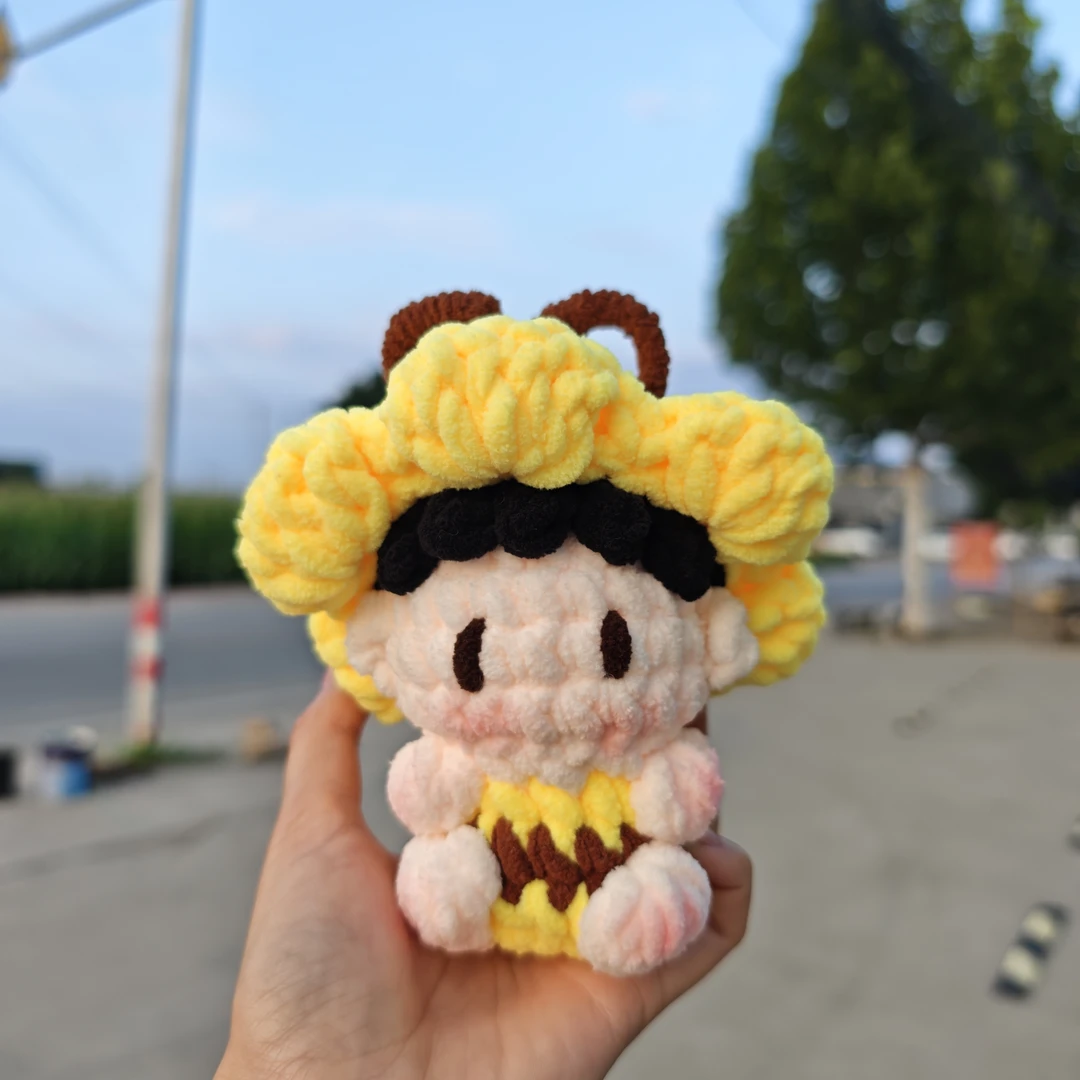 成品  纯手工钩织十个勤天明星同款玩偶