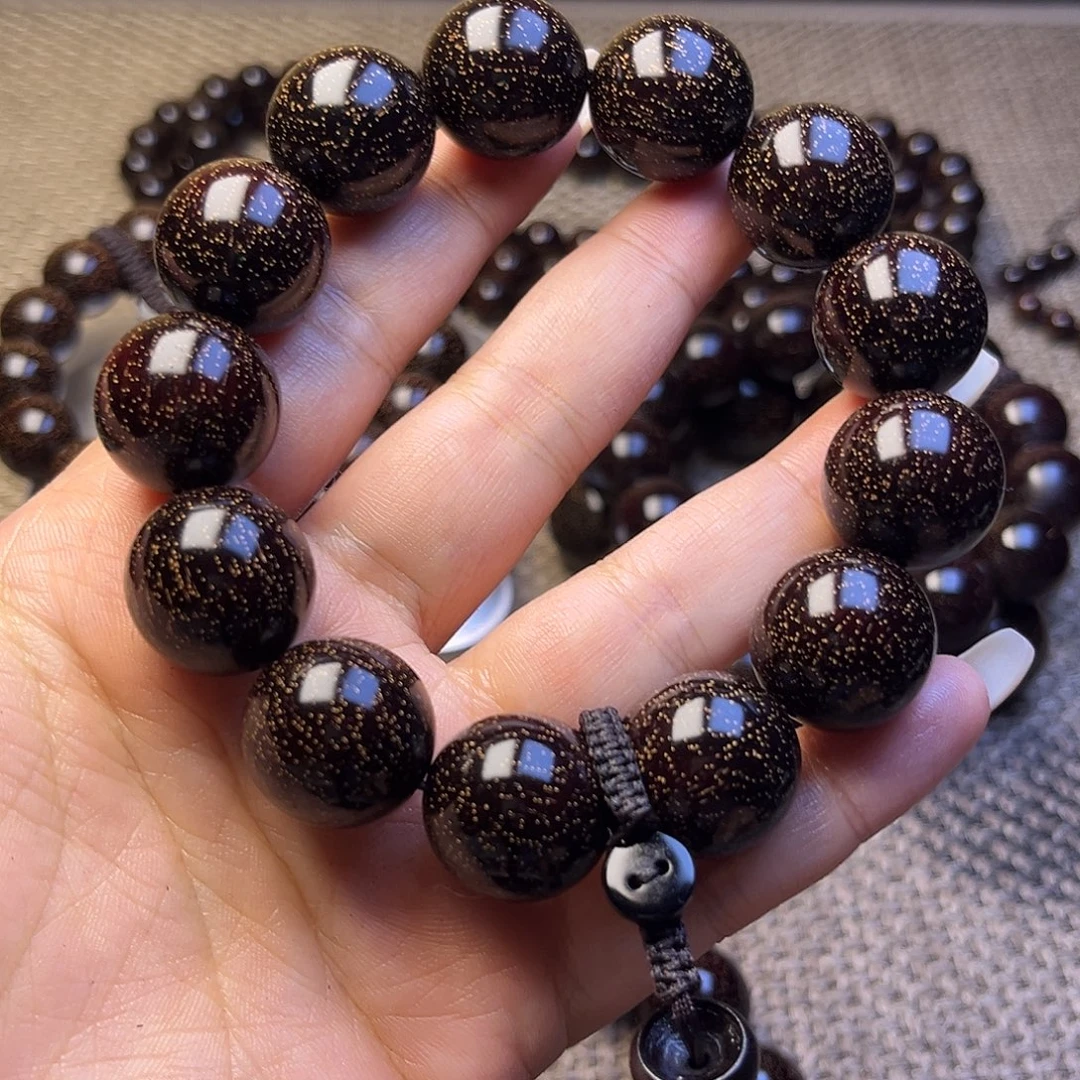 檀香紫檀（小叶紫檀）1.8 13颗爆星