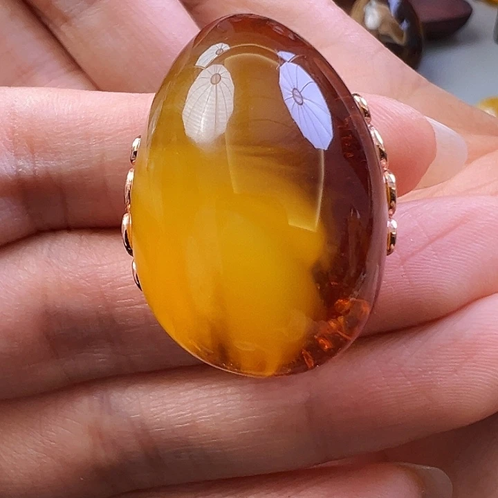 未镶嵌颈饰蜜蜡蜜蜡