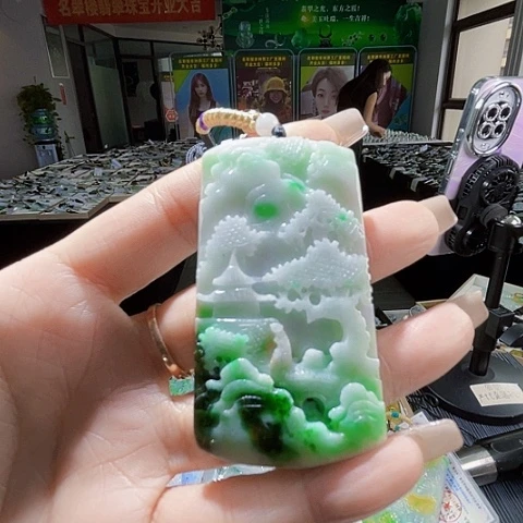 颈饰未镶嵌翡翠一个