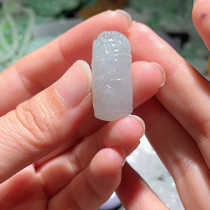 颈饰未镶嵌翡翠天